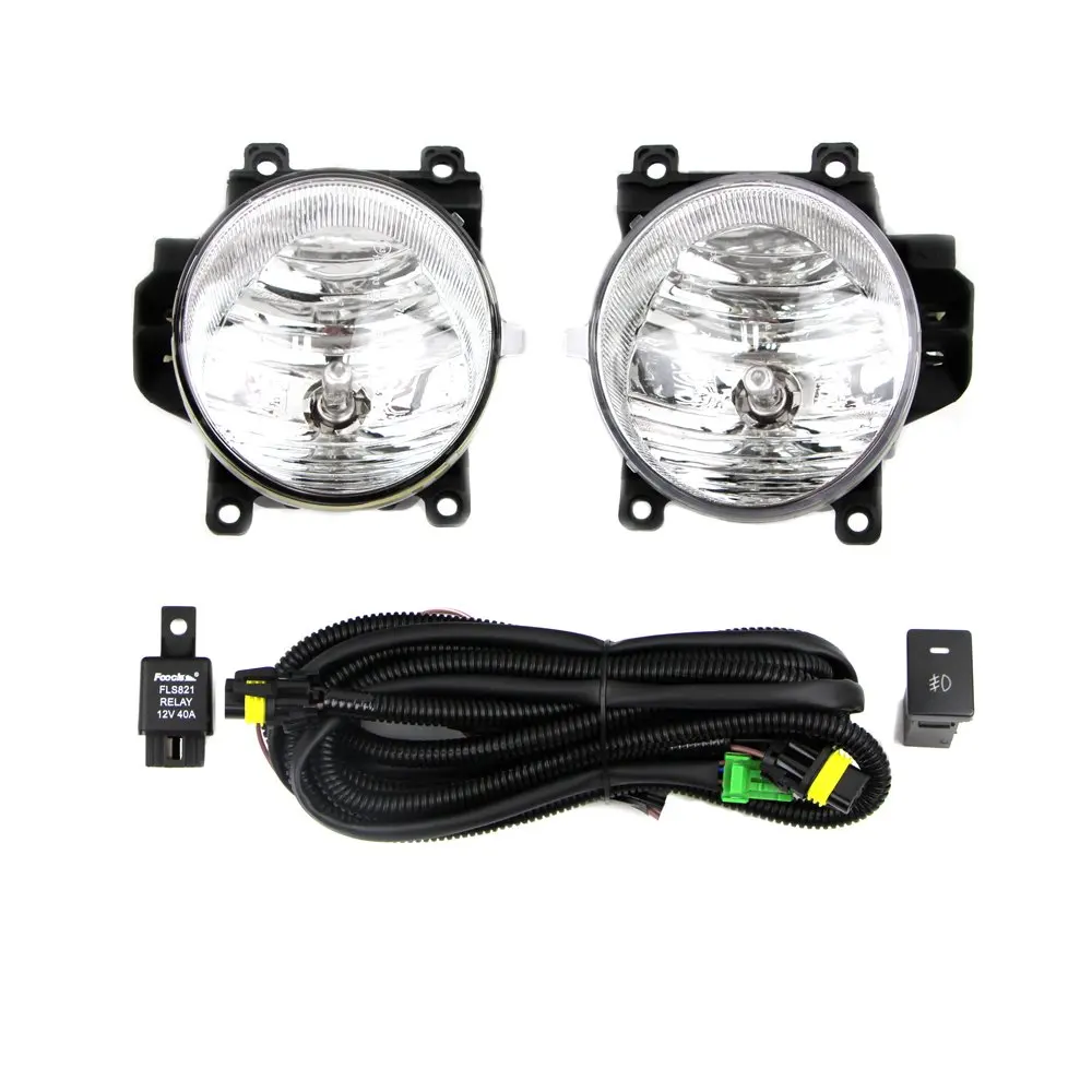 Fog Lamp Kit for Toyota RAV4 2013 2014 2015 With Relay Wiring Harness Light Switch