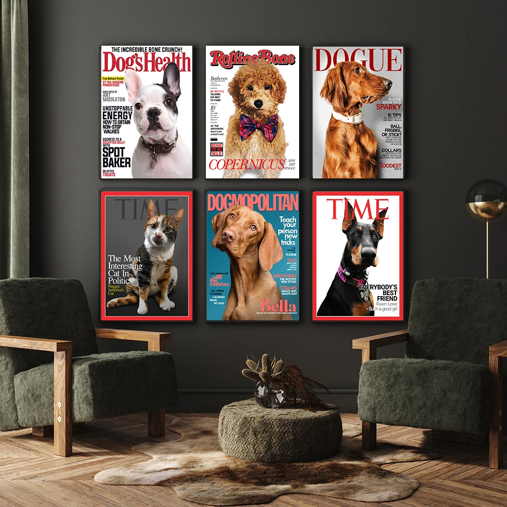Magazyn Vintage Dog obejmuje z – Vintage Fashion Magazine Covers recenzja i cena