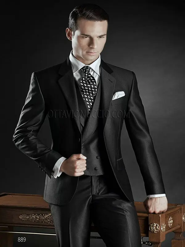 

JELTONEWIN 2021 Latest Coat Pant Designs Black Men Suits Formal Groom Wear Men's Tuxedos Wedding Suits For Men Prom Party Dress