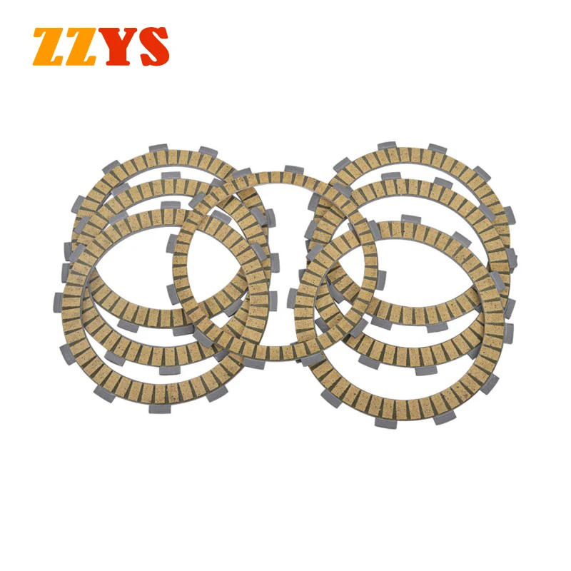 

Motorcycle Clutch Friction Plate Kit For HONDA CR250 CRF450 CR500 XR500 XBR500 NX500 XL600 XR600 XR650 FMX650 FX650 NX650 SLR650