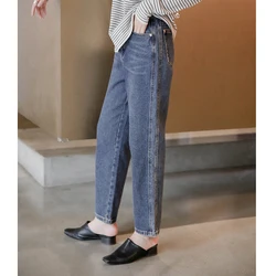 Pants autumn Korean straight pants retro jeans