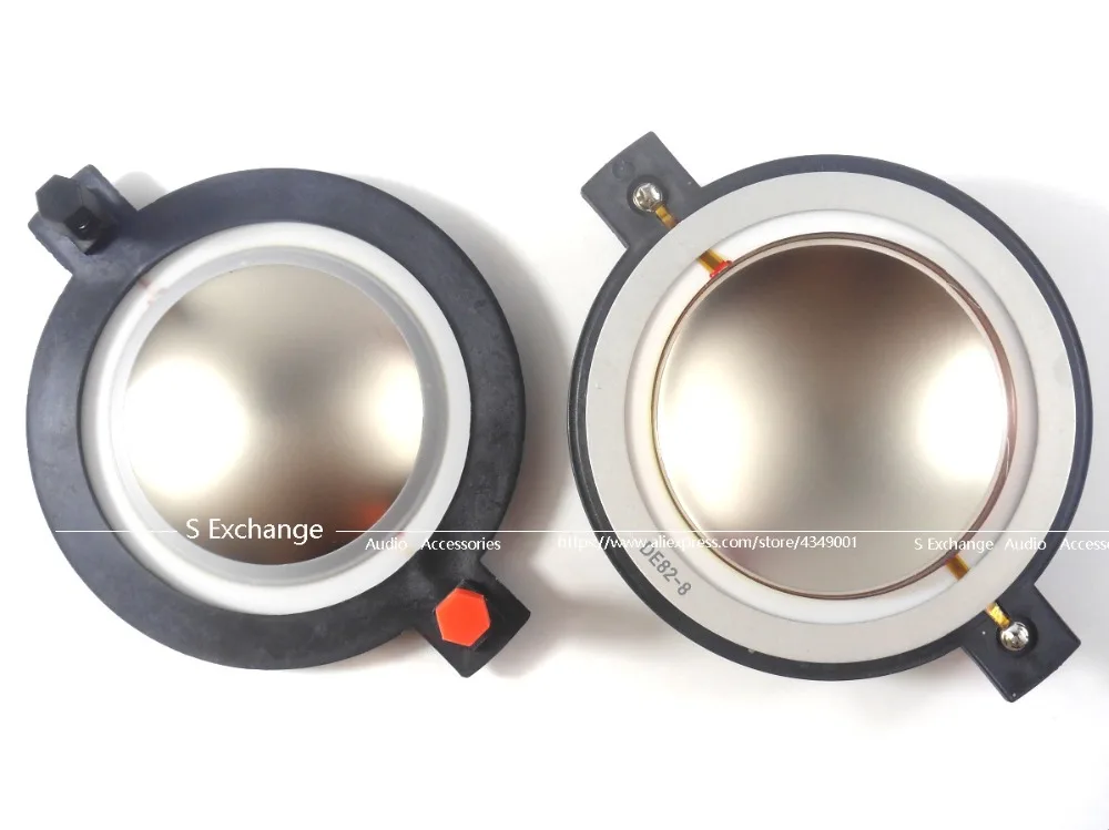 2pcs Aftermarket Diaphragm for B&C DE75 DE750 DE75TN,DE750-8,DE750TN,DE82,DE85 CD5005,ASV7632 Driver Nexo 16OHM