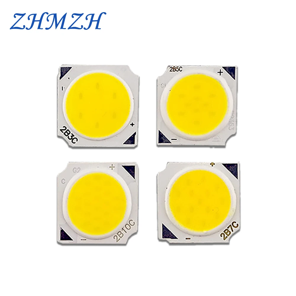 10pcs/lot LED Chip 3W 5W 7W 10W COB Lamp Beads 1311 Light Source For Small Spotlight Commercial Downlight Rail Spotlight