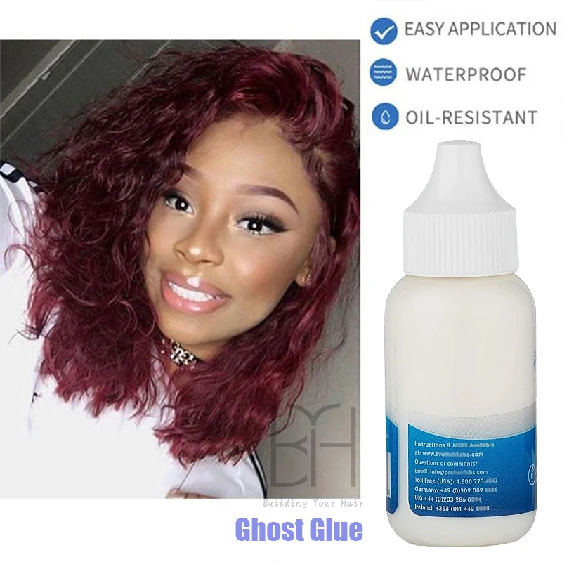 Hot Sale bold Lace Front Wig Glue Waterproof Wig Bonding Glue Lace Wig Glue Strong Hold Hair Replacement Adhesive Ghost glue