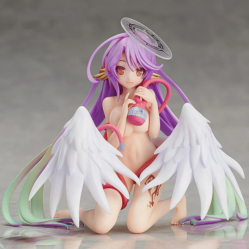 NO GAME NO LIFE Jibril Fairy Shampoo Ver. PVC Japanese Anime Sexy Figure Model Toys Collection Doll Gift