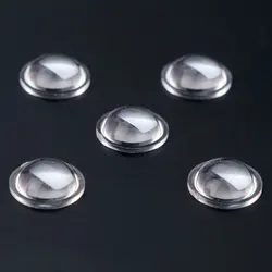 5PCS 12.5mm Diameter Mini Optical PMMA Plastic Focal Length 8mm 10mm LED Optical Plano Magnifying Glass Convex Lens