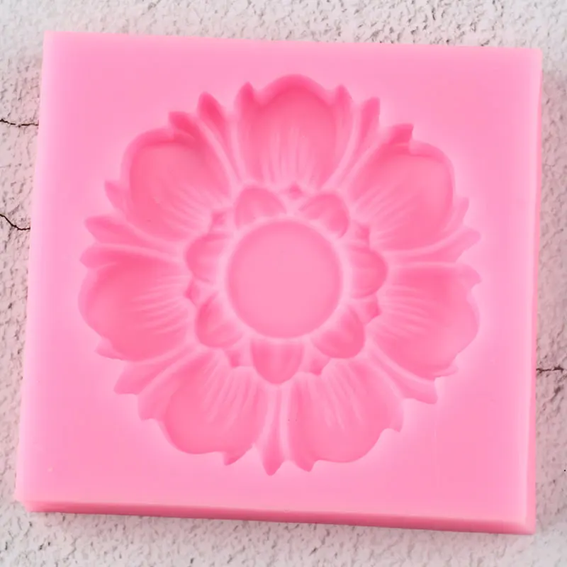 Gerbera Flower Silicone Mold Chrysanthemum Cake Decorating Tools Cupcake Topper Fondant Candy  Clay Chocolate Gumpaste Mould