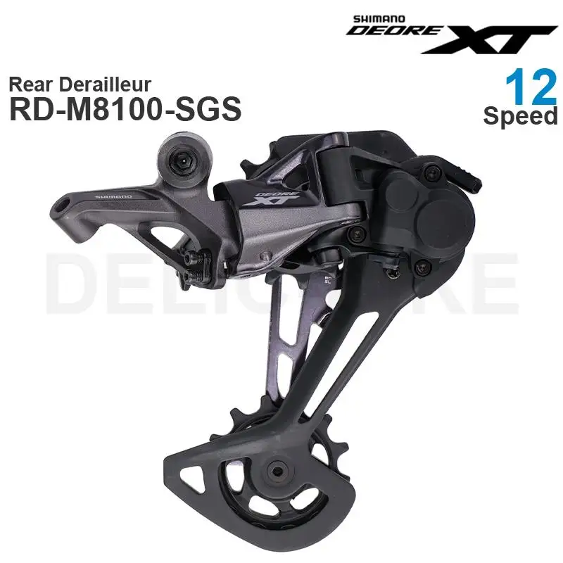 SHIMANO XT RD-M8100 RD przerzutka tylna SGS dla 1x12s 12 prędkości MTB rower górski części rowerowe przerzutka
