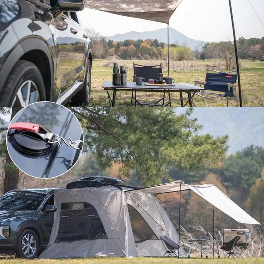 Ventosa per ancoraggio per tenda per auto gancio di fissaggio piscina all\'aperto legare teloni da campeggio tende gancio di fissaggio per tende da