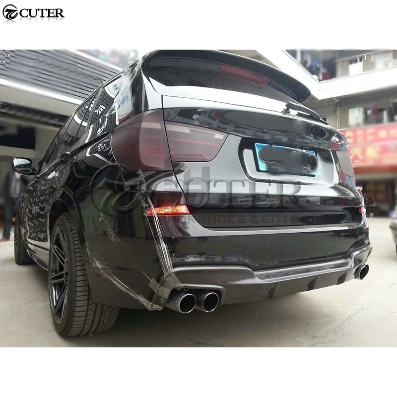 F25 X3 M-TECH Carbon Fiber Front Bumper Lip Spoiler Rear Diffuser for Bmw F25 X3 M-tech Bumper 13-16 - Image 6