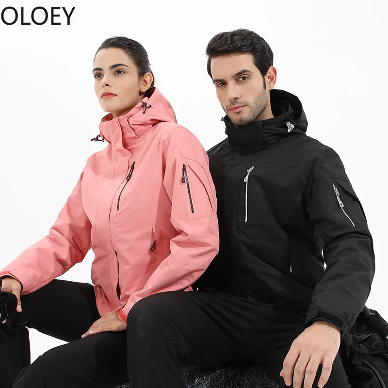 Nylon Couple Men Rain Jackets Waterproof Raincoat Women Rain Clothes Jackets Keep Warm Climbing Hiking 2020 Womens Rain Jacket