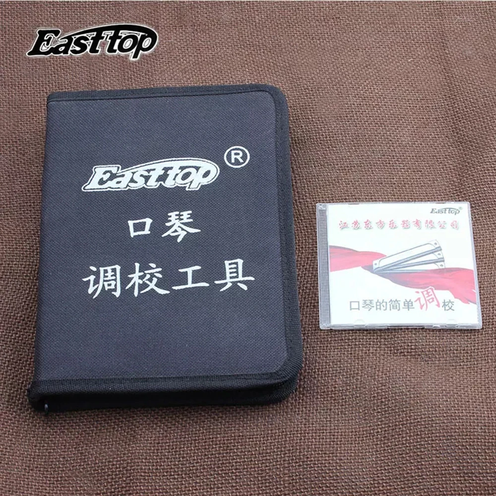 Easttop Harmonica Toolkit Service Workshops Repair Kit Blues Harp Service Set Key C Armonicas Tool Set