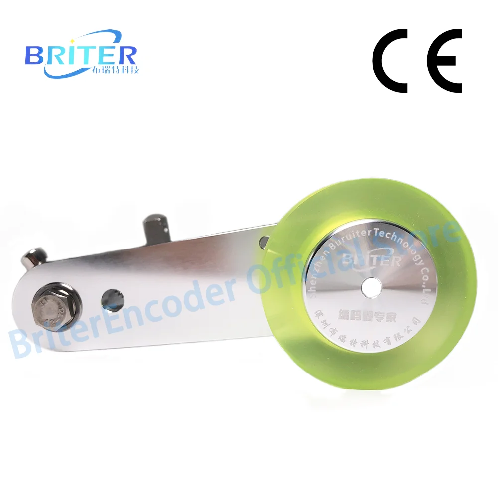 BriterEncoder Absolute Non-slip wheel bracket rotary encoder length measuring sensor Power off Memary Encoder Wheel