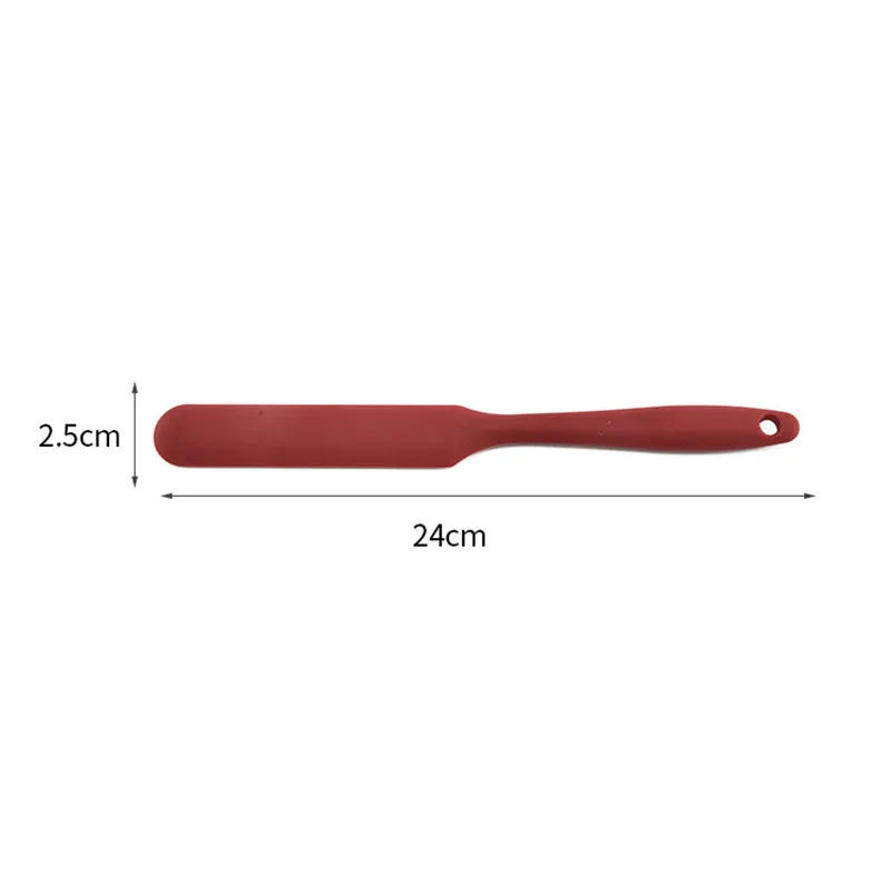 1Pcs Multi-Function Silicone Spatula High Temperature Cake Cream Baking Spatula Kitchen Baking Tool Portable Durable