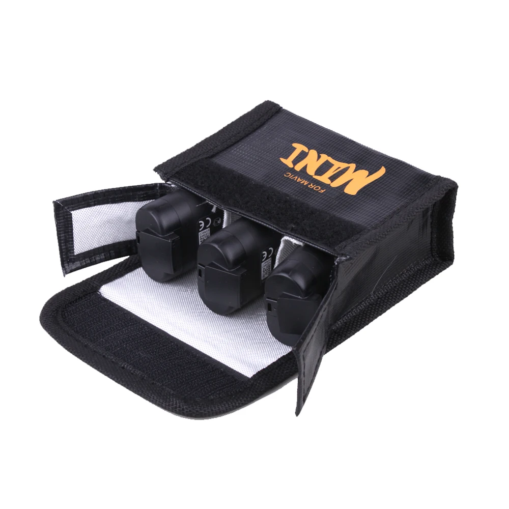 Battery Safe Bag for DJI Mavic Mini /Mini 2/SE Drone Battery Storage Explosion-proof Transport Protector Accessories