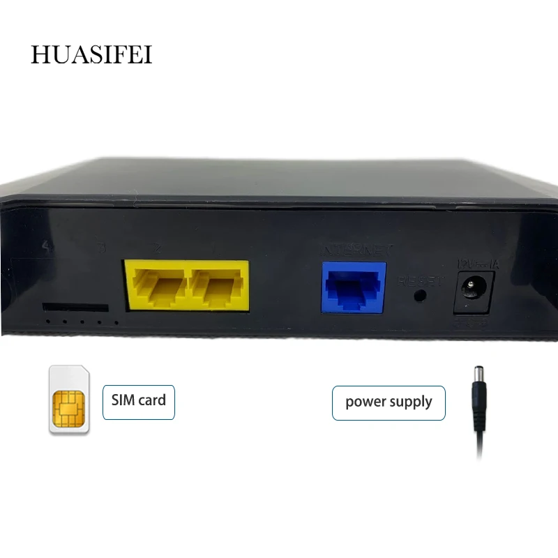 Huasifei 4G Wifi Router Sim Kaart Met 4 Externe Antennsuper Goedkope Draadloze Router Met Sim Card 300Mbps 4G Lte Wifi Router