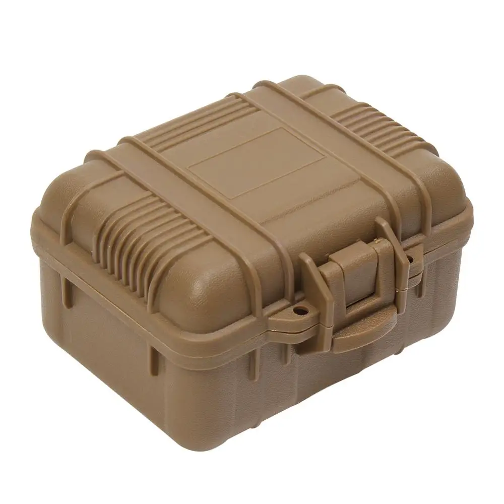 Hunting Military Plastic ToolBox Sealed Equipment Box Waterproof Shock-proof Instrument Case Safety Protective EDC Tools Case