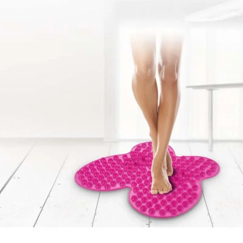 Butterfly-shaped finger-pressing board Household foot massage pad Running male toe-pressing board fitness foot pad