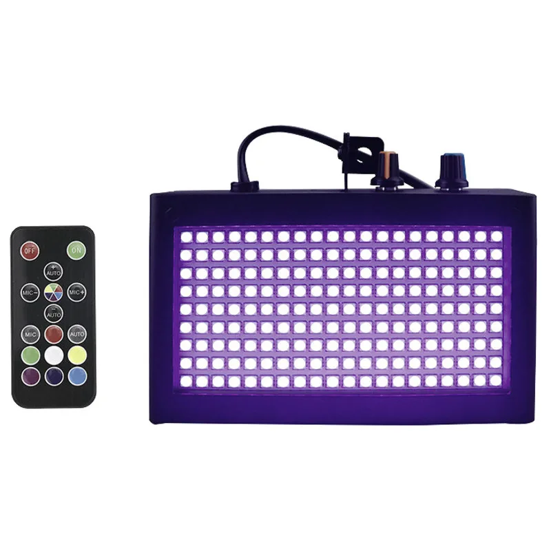 Mini Home Party Light Strobe DJ Light RGB Flash Lights Remote Auto Control Strobo Lamp Projector For Stage Laser Dmx Disco Show