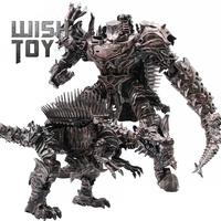 Transformation Robot AOYI LS11 LS-11 Ancient Behemoth Scorn Alloy Movie Film Dinosaur Leader Action Figure Kids Toys Collection