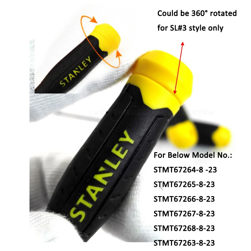 Imagem -02 - Stanley-parafusadeira de Cabeça Plana Peça Garantia Vitalícia mm mm Microchave de Fenda Magnética Longa Extra Longa