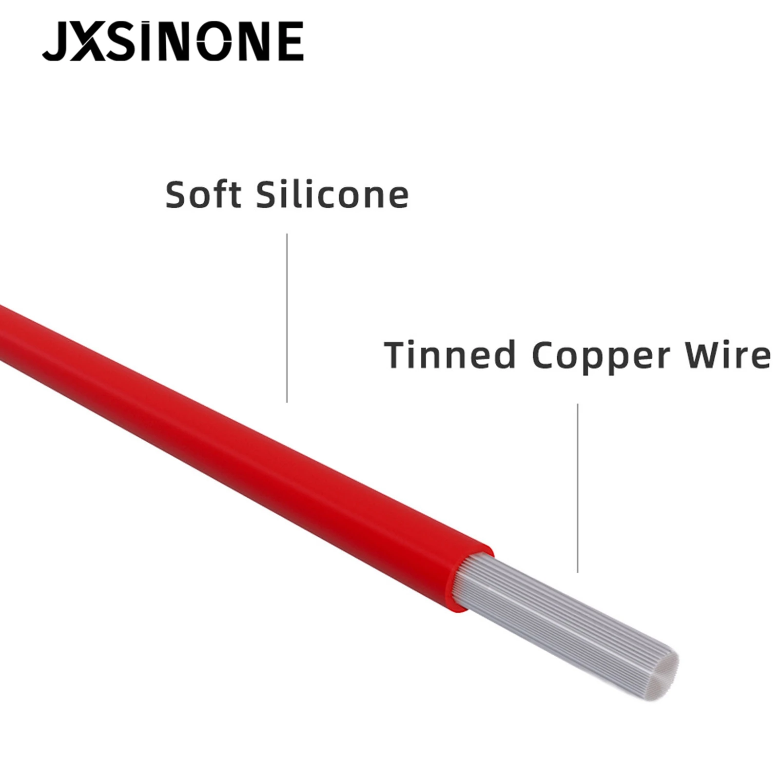 JXSINONE P1050B กล้วยปลั๊กซิลิโคนชุดทดสอบ4มม.ความปลอดภัยฉนวนหุ้มฉนวน Stackable กล้วยปลั๊กจระเข้คลิป