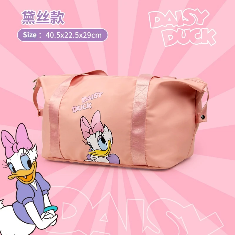 Sac à couches de maman de dessin animé Disney Daisy Donald Duck, sac de sport mignon, sac de voyage organisateur, sac de maternité Hobos, sacs à main