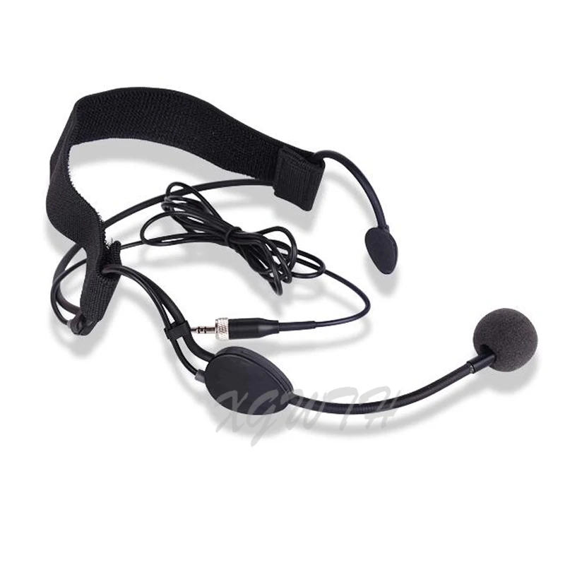 Headset Microphone Headworn Condenser Super Cardioid Mic for Sennheiser ME3 G2 G3 G4 Wireless Microphones System Body Pack 3.5mm