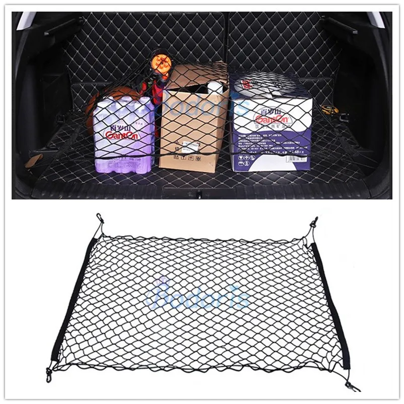 

For Toyota Land Cruiser 200 LC Prado FJ 120 150 Car Trunk Luggage Storage Cargo Net Cover Mesh Car Organizer Accessories