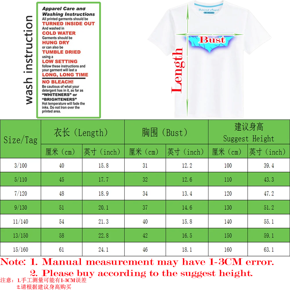 Christmas 3D Print Luminous T-shirt Anime Cartoon Game Video Boys Girls Cotton T-shirts Kids Casual Clothing Baby Clothes 3-15T