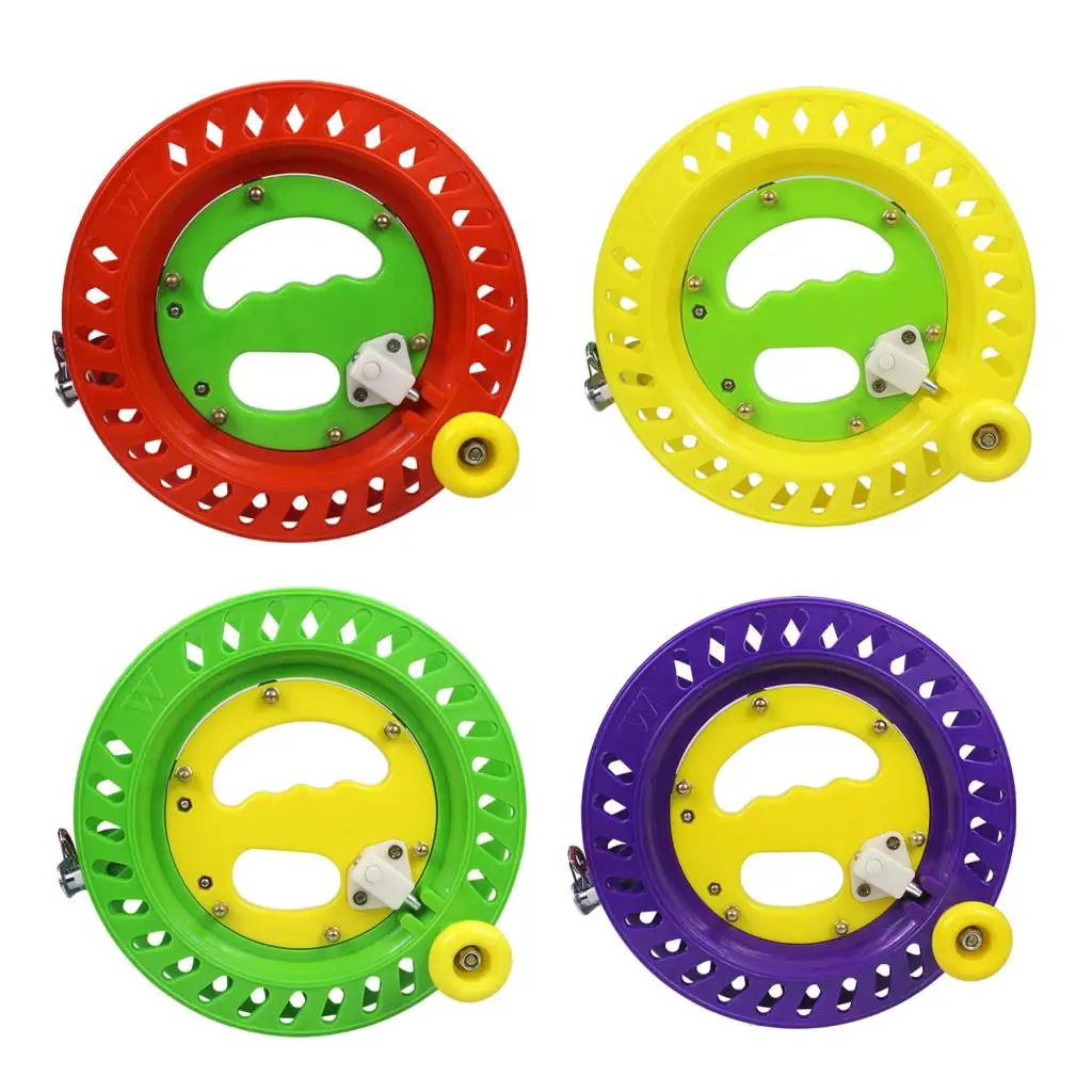 1pcs 22cm עפיפון סליל ידית המותח מתפתל סליל אחיזת גלגל עפיפון המותח דיג מתמודד