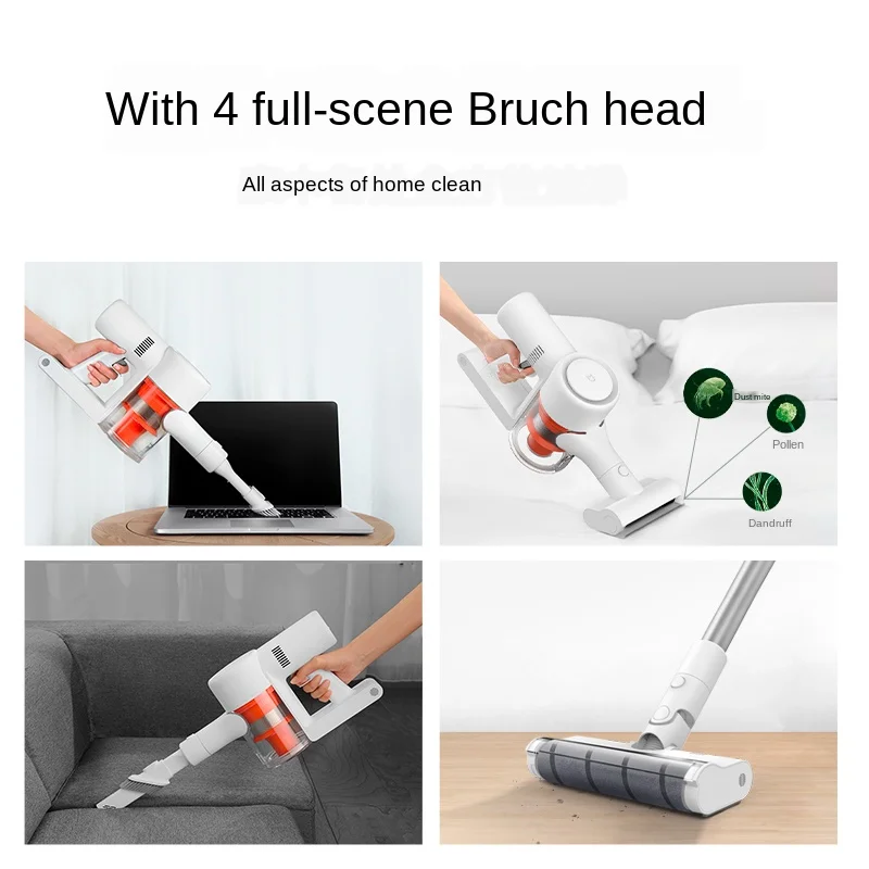 Xiaomi home hand-held wireless vacuum cleaner 1C household small large suction vacuum cleaner.