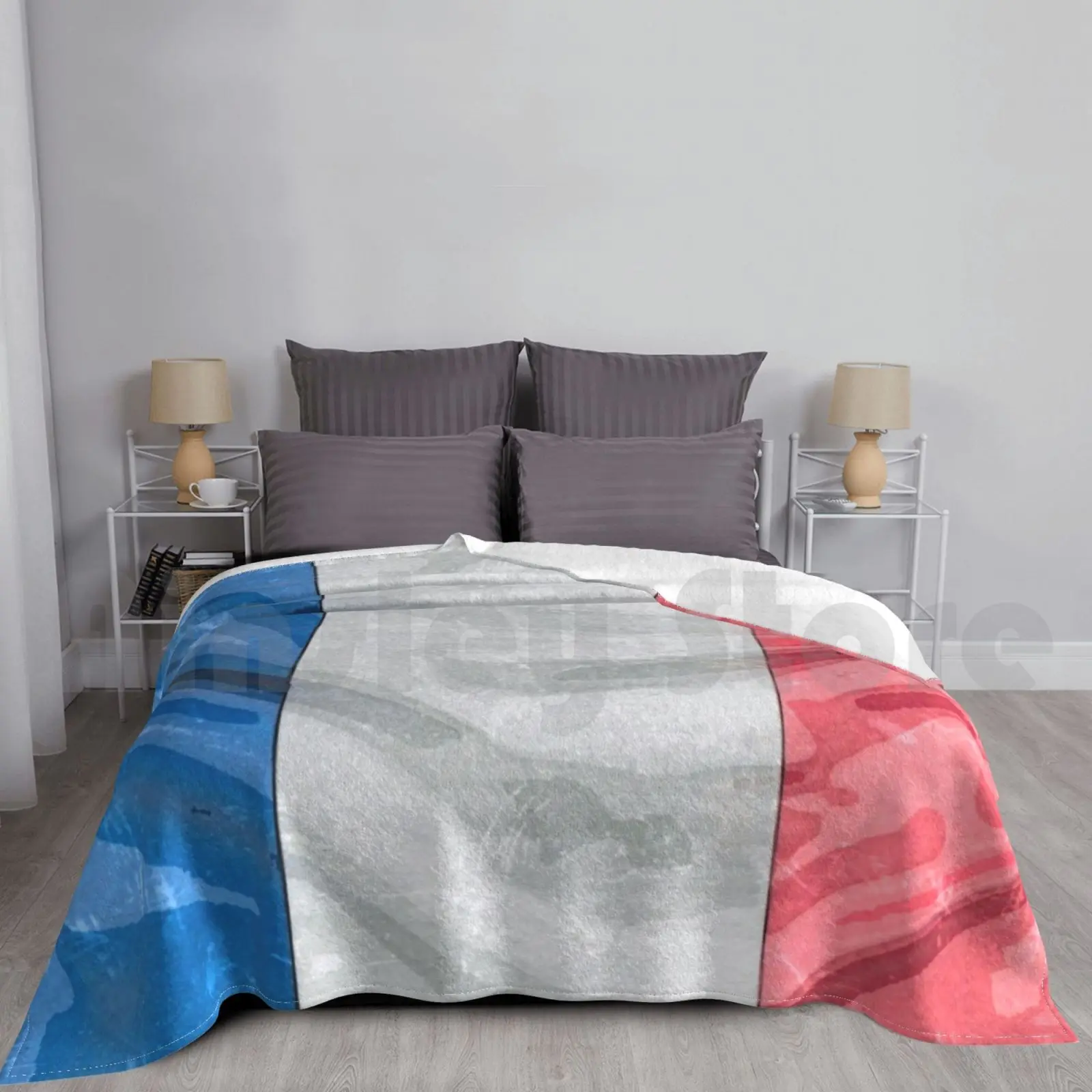 France Blanket Super Soft Warm Light Thin France