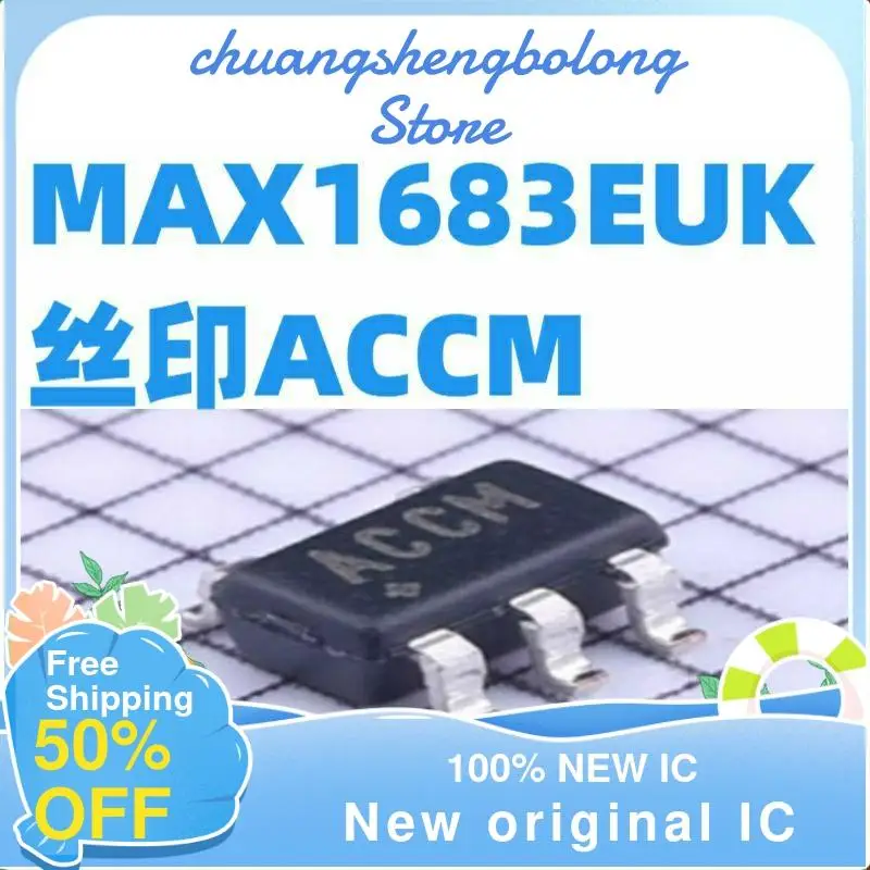 

10 шт. MAX1683EUK + T MAX1683EUK SOT23-6 ACCM новый оригинальный IC