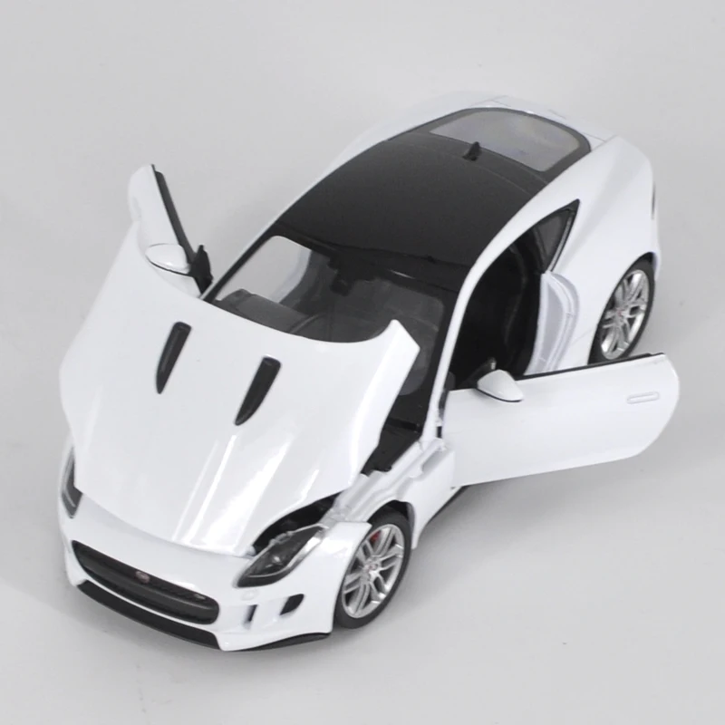 High quality 1:24 F-Type Coupe sports car alloy model,simulation die-cast door sliding model,collection of gifts,free shipping