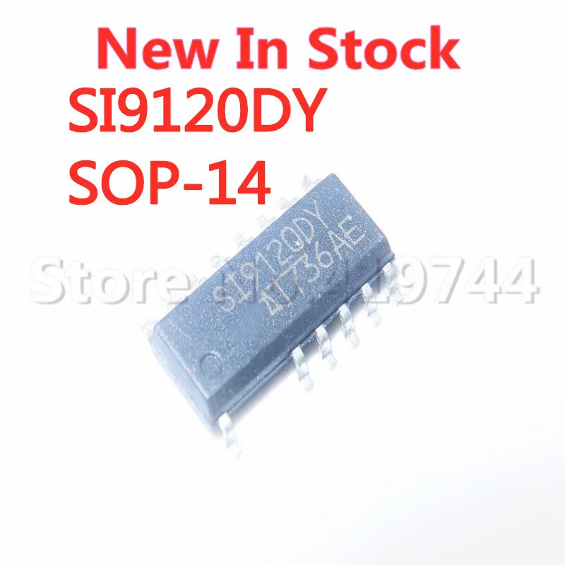 

5PCS/LOT SI9120DY-T1-E3 SI9120DY SOP-14 SMD universal input switch control chip IC In Stock NEW original IC