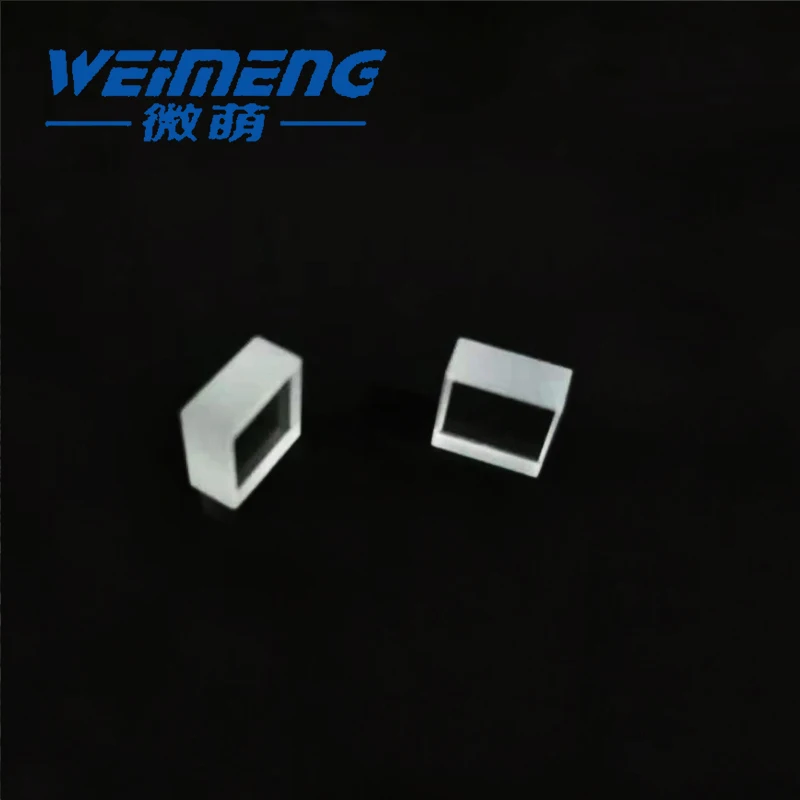 Weimeng KTP mirror 6*6*5mm optical glass  for laser beauty machine laser cutting welding marking equipment