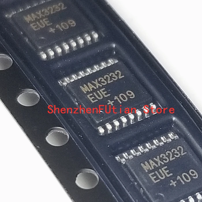 

5PCS/LOT MAX3232 MAX3232EUE MAX3232CUE TSSOP16 RS-232 In Stock