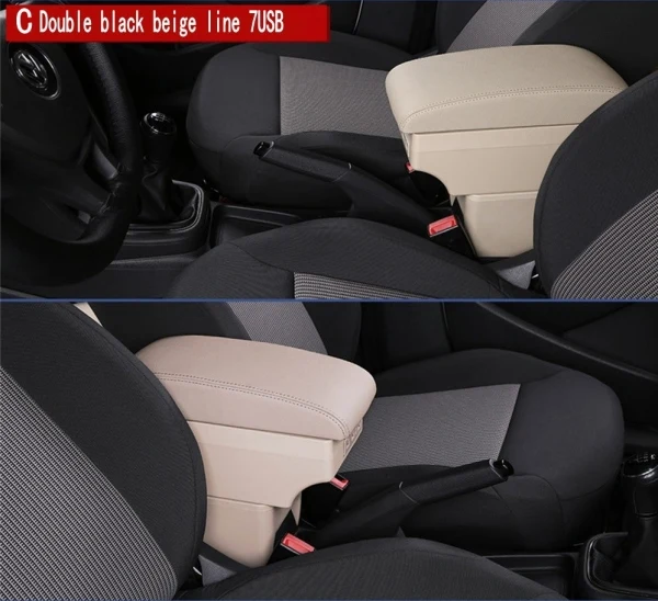 Voor Land Rover Frelender2 Freelander 2 Armsteun Box Middenconsole Arm Elleboog Steun Centrale Winkel Inhoud Met Bekerhouder Usb