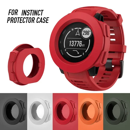 Funda Protectora De Silicona Suave Para Reloj Garmin