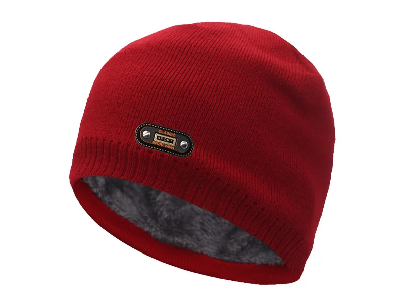 Mode Gestrickte Hut Männer Winter Hüte Für Frauen Skullies Beanies Capentrock Beanie Hut Pelz Gorro Dicke Warme Motorhaube männer Winter Kappe – Detail 14