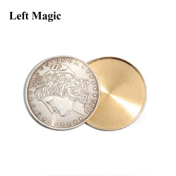 1Pcs Expanded Shell (Super Morgan Dollar Version) magic tricks Appearing/Disappearing Magic Close Up Coin Accessories