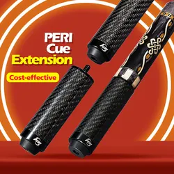 PERI Cue Extension Billiard Pool Cue 200cm/100cm Carbon Fiber Tecnologia Extender High Quality Professional Billiard Accessories