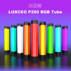 LUXCEO rgb studio light waterproof IP67 strong magnetic portable handheld camp video photography studio led tubes APP Control