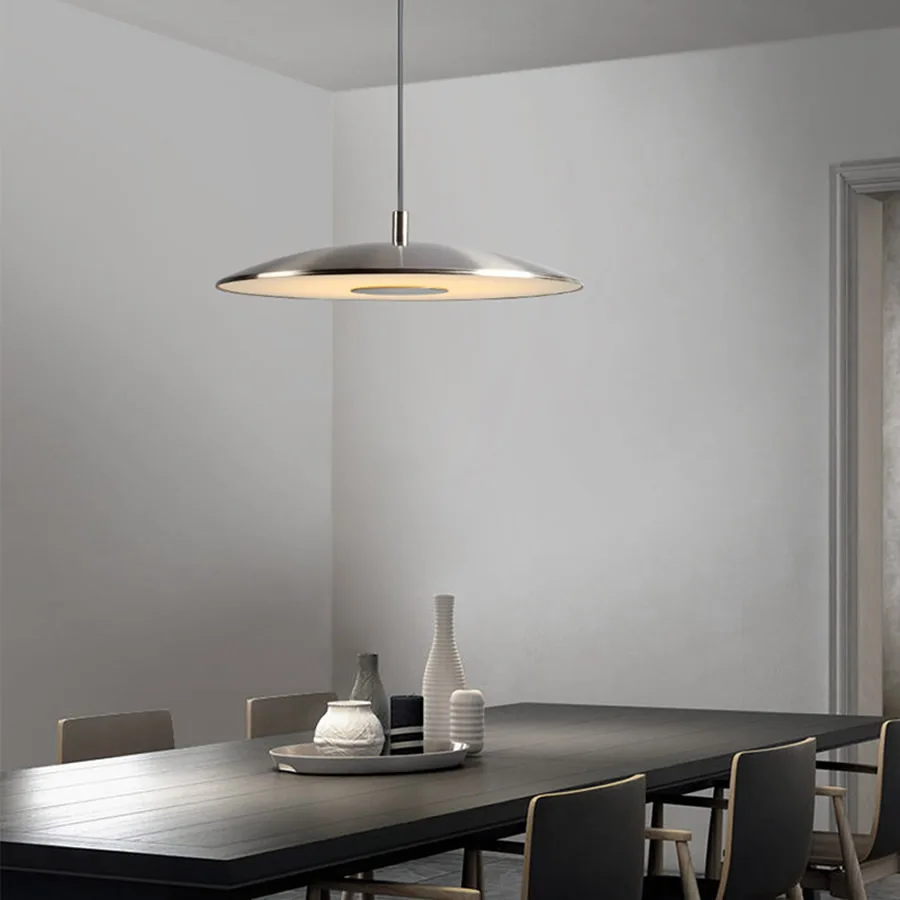 Modern Nordic LED Pendant light UFO Design disc-shaped Dining Room Suspension Lamp Bar Restaurant Lighting Fixtures