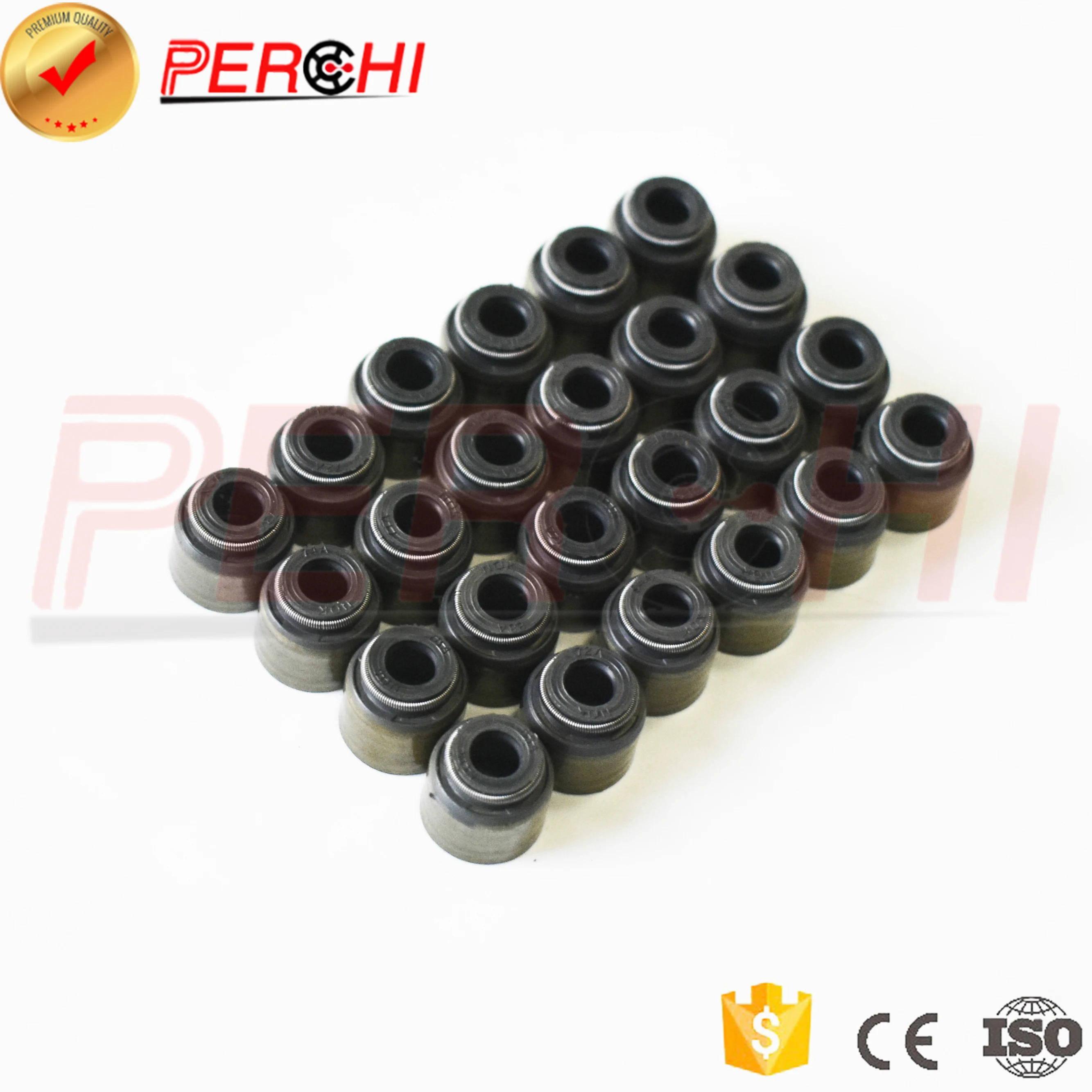 24 PCS VALVE STEM OIL SEALS for Nissan VQ30 A32 13207-D4201 100 NX Coupe (B13) 1990/03-1996/01 350 Z Convertible 2003/10-2009/12