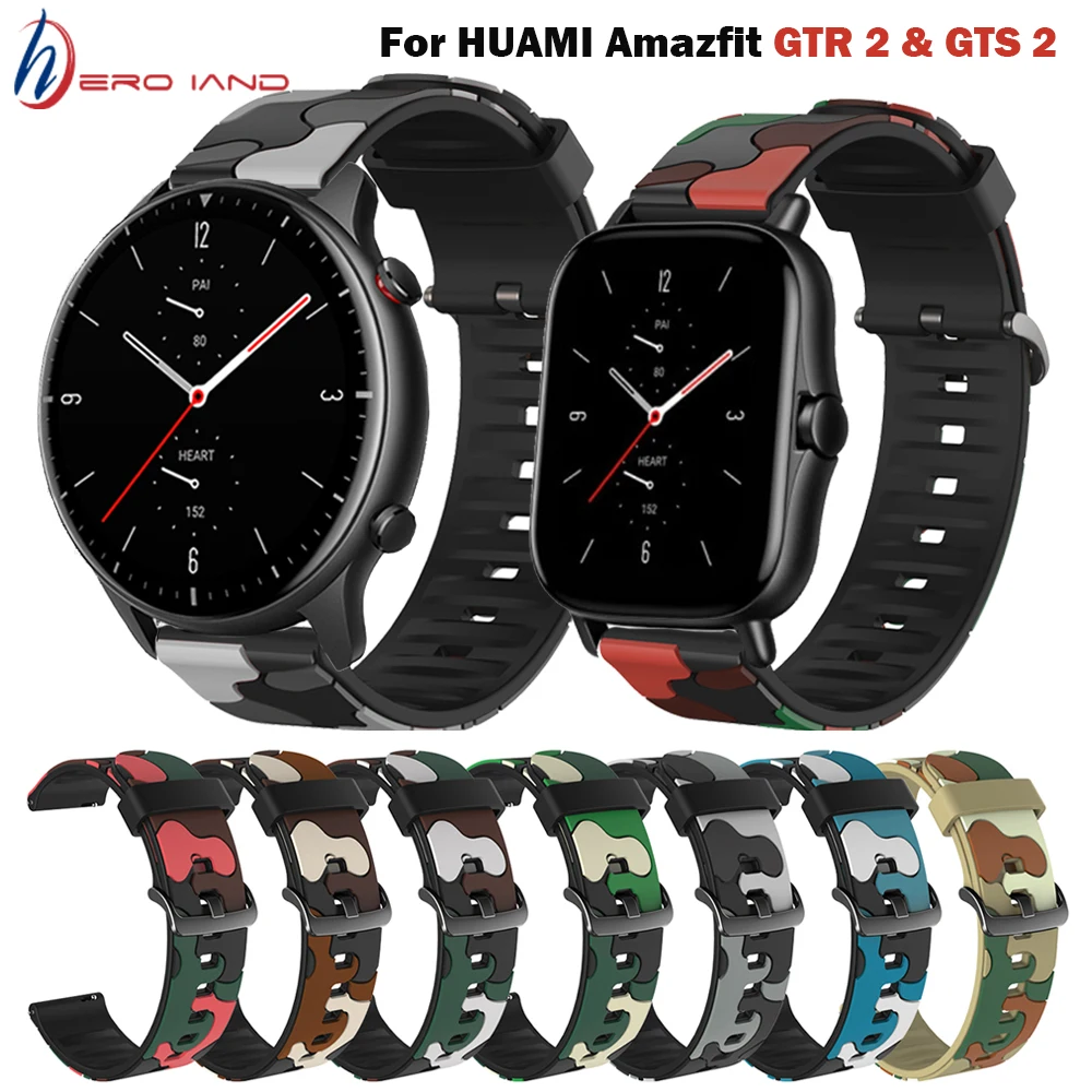 For Xiaomi Huami Amazfit GTR 2 GTS 2 Watch Band For GTR 47mm 42mm For Amazfit Pace/Stratos/Stratos 2 3 22mm 20mm Bracelet Strap