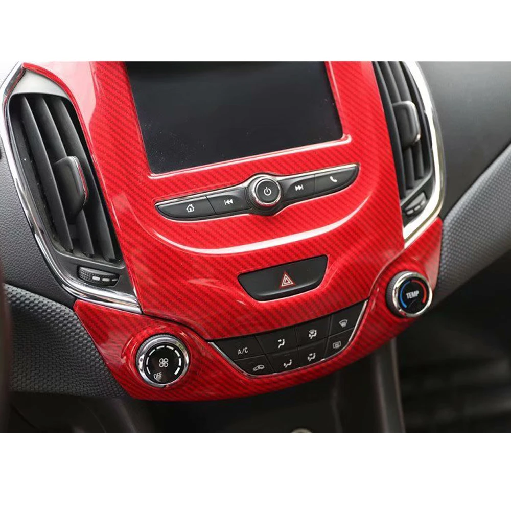 For Chevrolet Cruze 2017 2018 2019 Car Air Conditioner Adjust Switch Cover Sticker Auto Car Styling Moldings