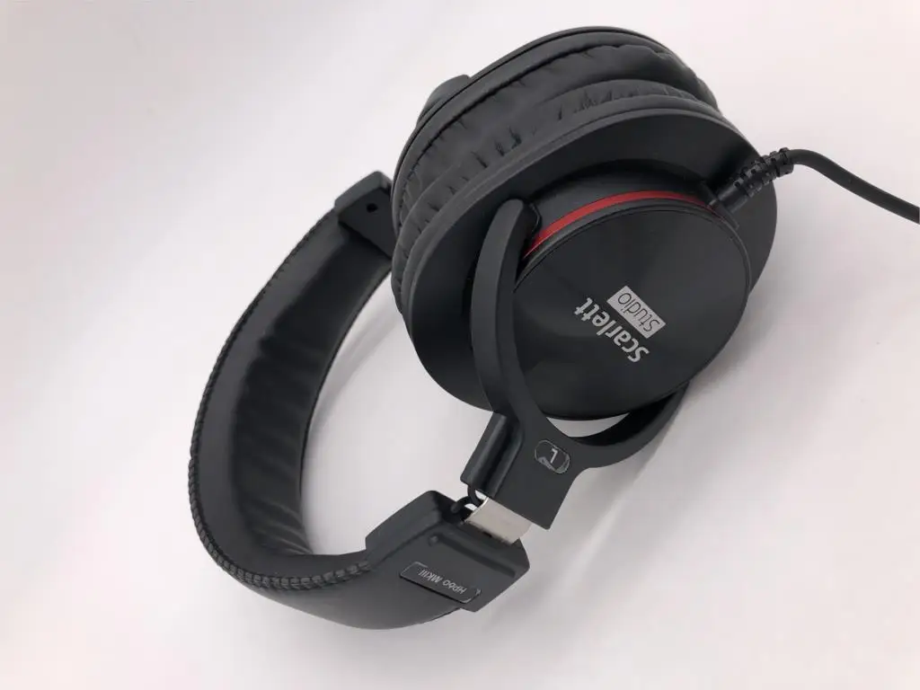 Focusrite-سماعة رأس scarlet studio HP60 MkIII ، سماعة رأس مغلقة ، صوت عالي الجودة ، راحة طويلة الأمد ، لتسجيل الكمبيوتر