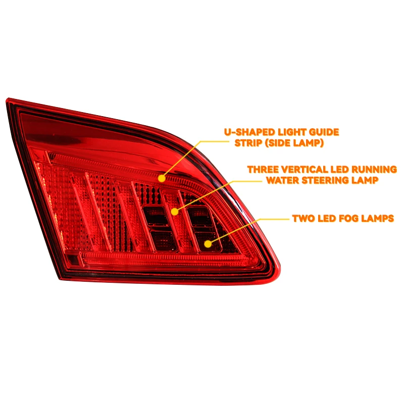 2pcs inner Car Styling for Nissan Sylphy Sentra taillights LED 2016~2019 car accessories Sentra Lamp Sylphy rear lamp